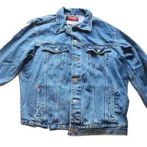 Wrangler Hero Denim Jean Jacket XLT Medium Wash
